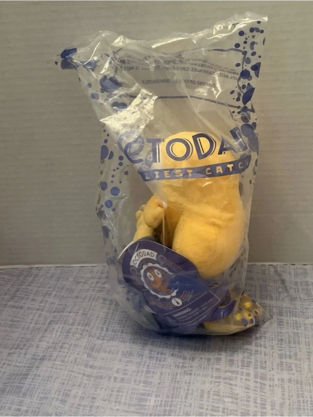NEW PLUSH DOLL FIGURE OCTODAD OCTOPUS DADLIEST CATCH FANGAMER YOUNG HORSES TOY